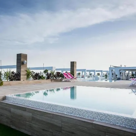 아파트 Deluxe Twin Vistas Al Mar Con Media Pension, Solo Adultos En 플라야 델 잉글스